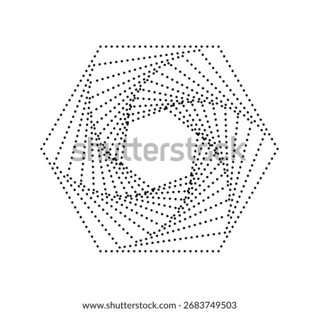 golden ration fibonacci pattern for logo icon background web graphic tattoo. vector illustration.