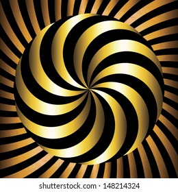 Golden rays. Universal: Background Pattern Texture. Vector illustration EPS10