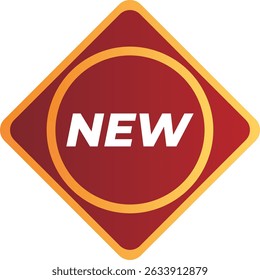 Golden and Red Realistic Sale Badge Set

