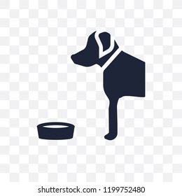 Golden Retriever dog transparent icon. Golden Retriever dog symbol design from Dogs collection. Simple element vector illustration on transparent background.