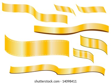 Golden ribbon