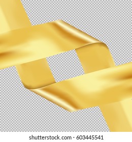 Golden ribbon