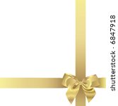 Golden Ribbon (vector). In the gallery also available XXL jpeg image made from this vector