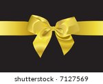 Golden Ribbon (vector). In the gallery also available XXL jpeg image made from this vector