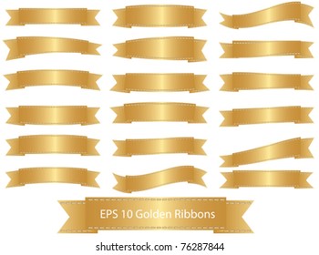 Golden ribbons