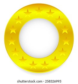 Golden Ring, Golden Circle with stars