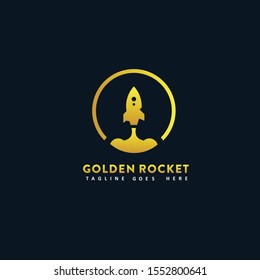 The Golden Rocket Logo Design is 100% enlarged and reduced, colors that can be easily changed. You can use this logo in all your businesses.