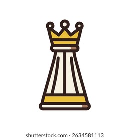 Golden rook displays power strategically isolated illustration