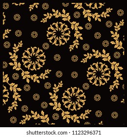 golden rose leaf
