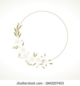 golden roses vector graphic design element