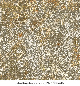 Golden rough seamless texture with mosaic effect. Abstract vector background for web page, banners backdrop, fabric, home decor, wrapping