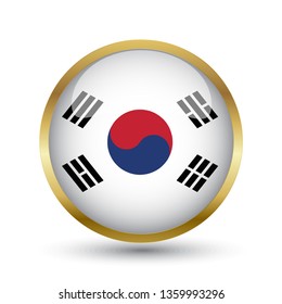 3,453 South korea flag button Images, Stock Photos & Vectors | Shutterstock