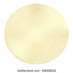 Golden Round Mosaic.