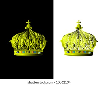 golden royal crown 1
