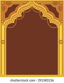 Golden Royal Frame Design