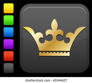 Icono del vector original de Golden royal. Se incluyen seis opciones de color.