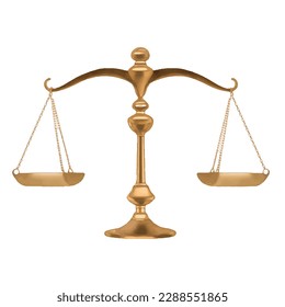 Scales for weighing, libra, justice, hand drawn. Vector hand drawn