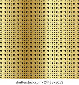 Golden Seamless geometric pattern. Abstract background.