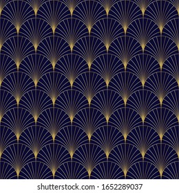 Golden seamless geometric premium pattern. Vector illustration for wrapping paper, fabric, background