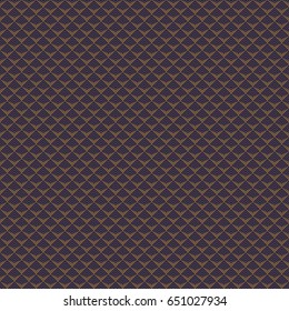 Golden seamless pattern. Modern stylish gold texture and geometric pattern with squares, triangles and hexagons. Repeating goldish tiles with overlapping leaner shapes. Vector.
