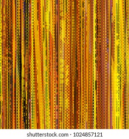 Golden seamless texture. Like tribal woven pattern. Abstract vector background for web page, banners backdrop, fabric, home decor, wrapping