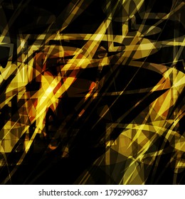 Golden seamless texture with shiny elements. Abstract vector background for web page, banners backdrop, fabric, home decor, wrapping