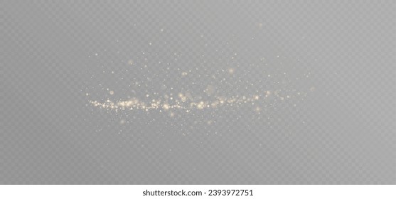 Las secuencias doradas brillan con muchas luces. Polvo que ensucia. Lujoso fondo de partículas doradas.	
