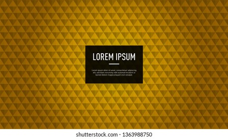 Golden set of vector background. Background with gold triangles. Flyer, web, banner, card, vip, certificate, gift, voucher. Modern business stylish design