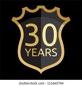 Golden shield 30 years