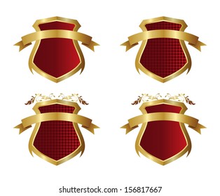 golden shield art set