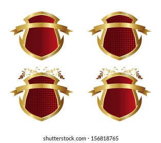 golden shield art set