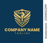 "Golden Shield Eagle" symbolizes strength and bravery, with the golden shield representing steadfast protection and the eagle signifying unwavering spirit.