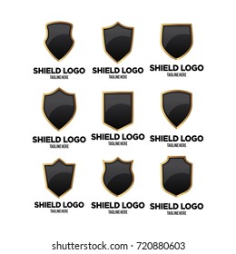 Golden Shield Logo Collection