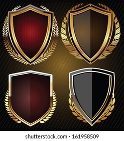 Golden shield, set
