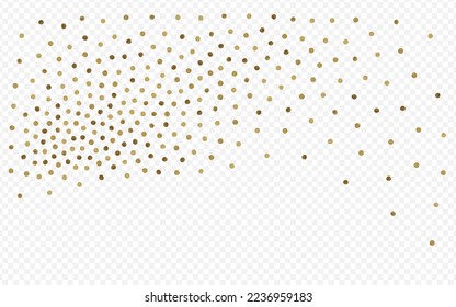 Golden Shine Light Vector Transparent Background. Luxury Round Design. Yellow Sparkle Glamour Illustration. Splash Art Background.