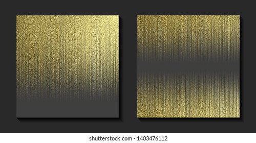 Golden shiny halftone effect pattern.