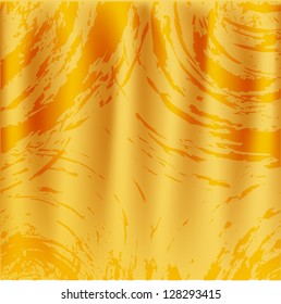 Golden silk background.