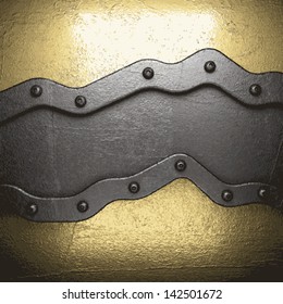 golden and silver background
