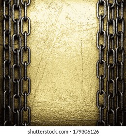golden and silver background