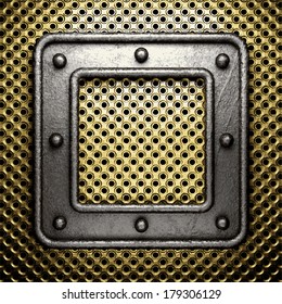 golden and silver background