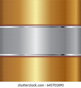 golden and silver textured background
