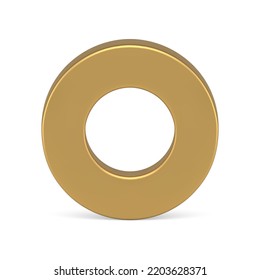 Golden Slim Ring senkrechten Kreis Blase Architektur Rand realistische Vektorgrafik. Grundierter, minimalistischer, runder Grundrahmen mit hochwertigem Grundrahmen