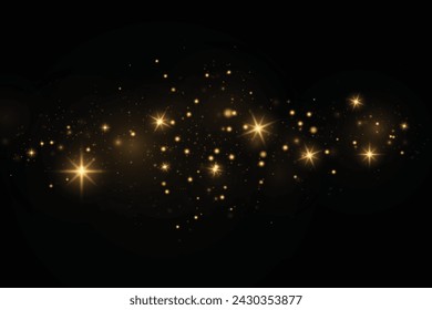 Golden Sparkle light effect Luxury Space rainbow Effect Background Vector EPS file