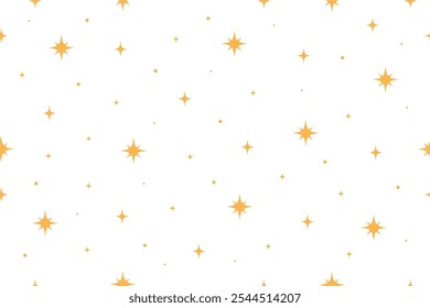 Patrón transparente brillante dorado sobre fondo transparente. Salpicadura de estrellas y confeti. Elemento de decoración para celebraciones, fiestas, invitaciones de lujo, eventos, postal, fondos, Anuncios, etc.