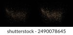 Golden sparkles gold glitter celebratory background