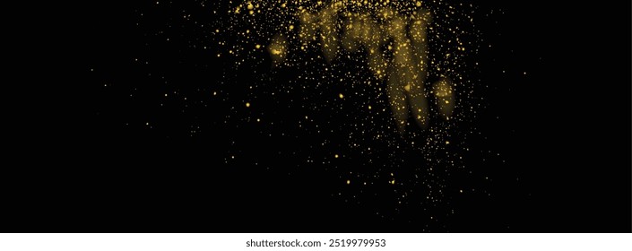 Golden sparkles vetor luz efeito ouro brilho glamour fundo