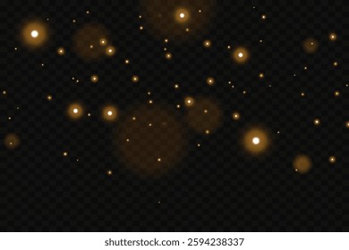 Golden sparks of dust and stars, the glitter of light and flash.	
