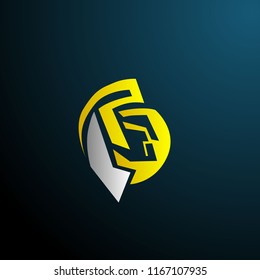 golden spartan logo, symbol, icon, or sign vector has mean dynamic, trusted. it can use for business, sport, food and drink or game company logo or symbol.