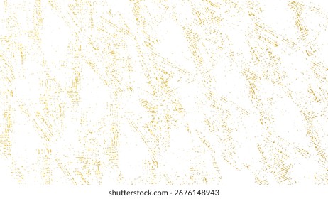 Golden Splatter Texture. Isolated Glitter Spots and Stars on Transparent Background