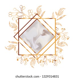 golden square with frame icon